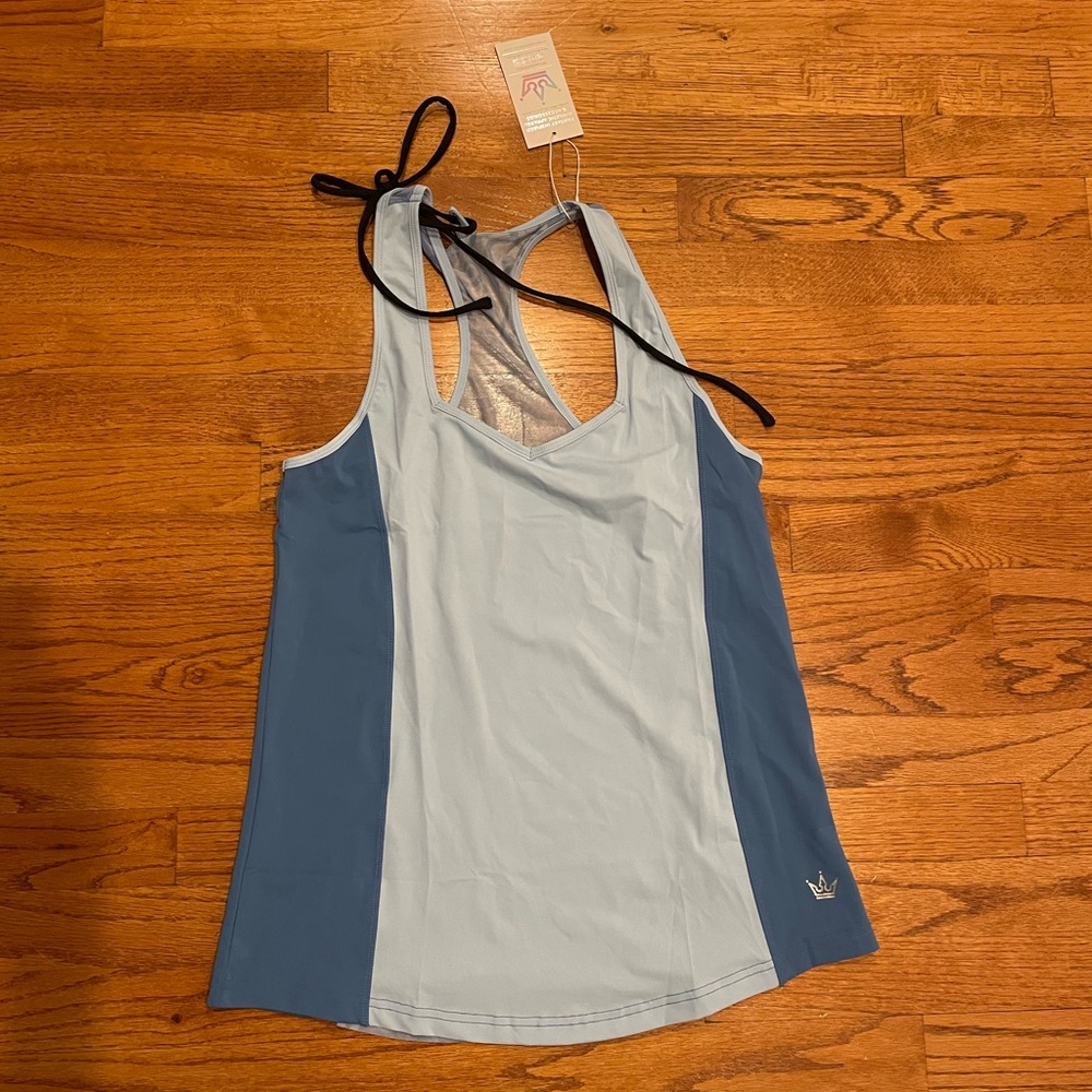 NWT Crowned Athletics Chasing Midnight Flow Tank, small